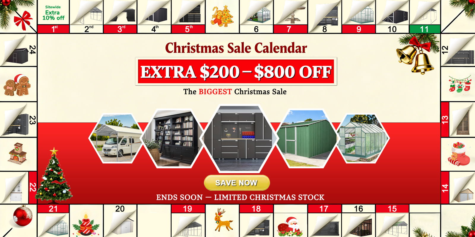 WSD Christmas Calendar Sale 2025